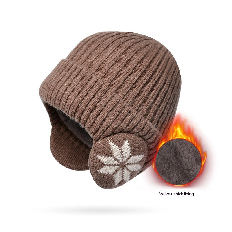 Thermal Fleece-lined Thickened Winter Cap