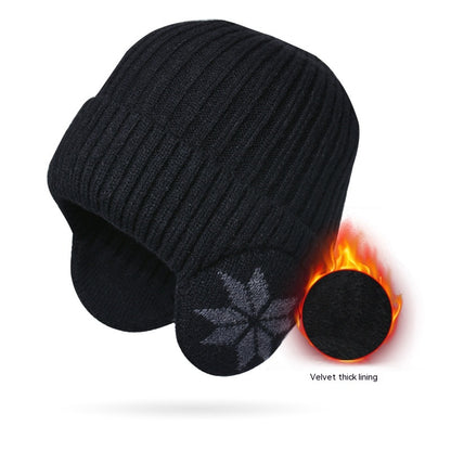 Thermal Fleece-lined Thickened Winter Cap