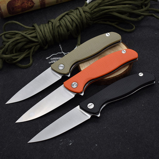 Outdoor Folding Knife Great For Camping And Hunting