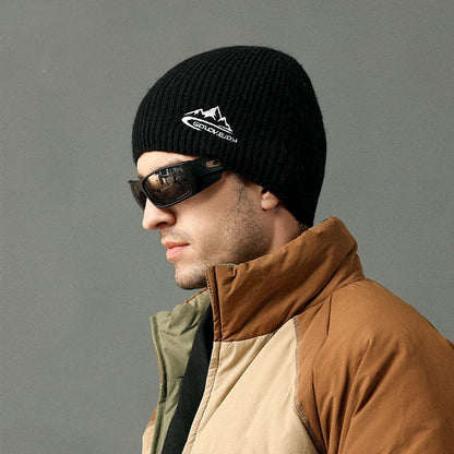 Thickened Wool Skuing Beanie