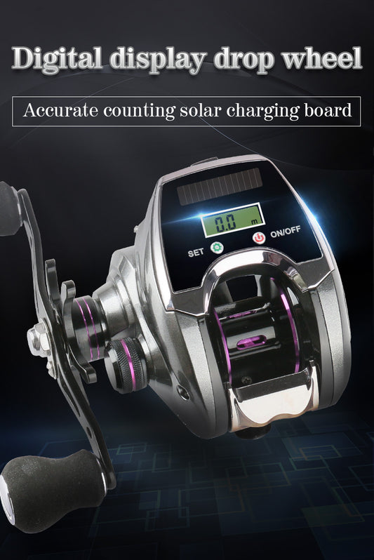 Stainless Steal Digital Display Fishing Reel