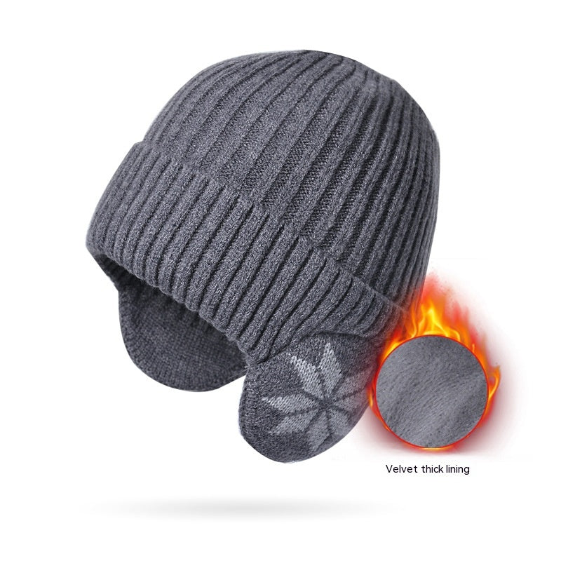 Thermal Fleece-lined Thickened Winter Cap